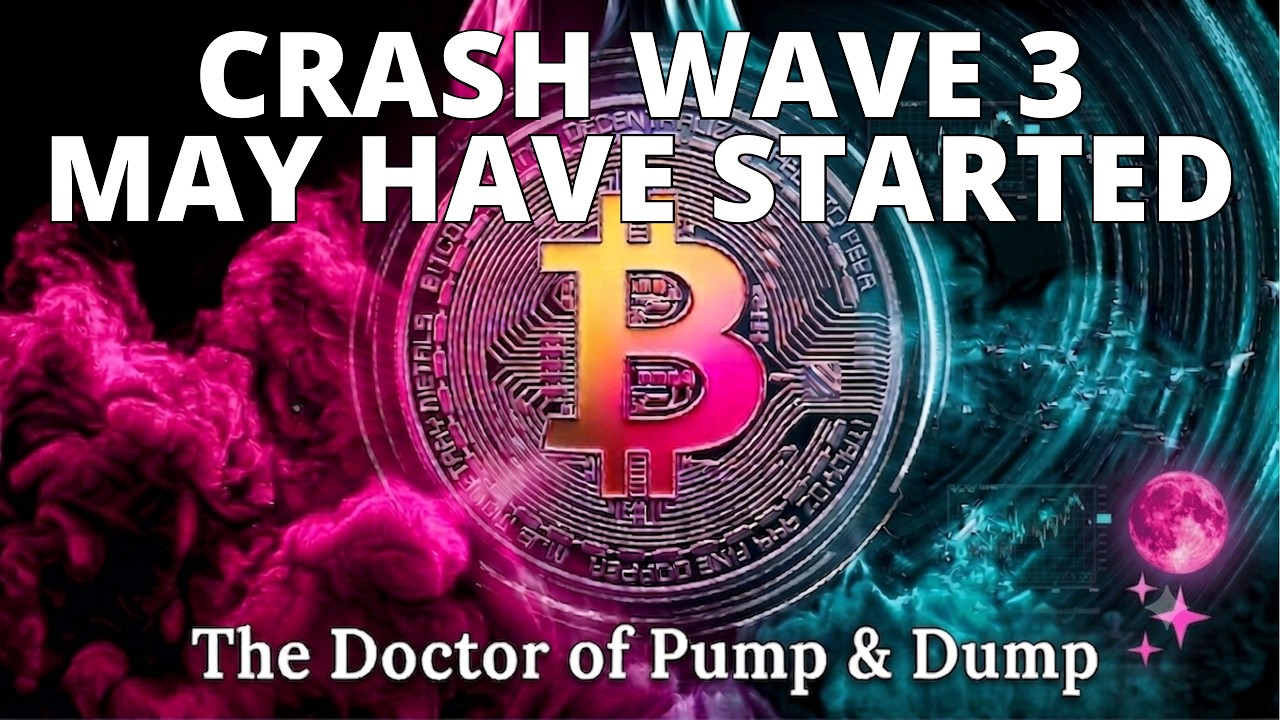 Urgent Bitcoin Update:  CRASH WAVE 3 May Have Already Started on BTC