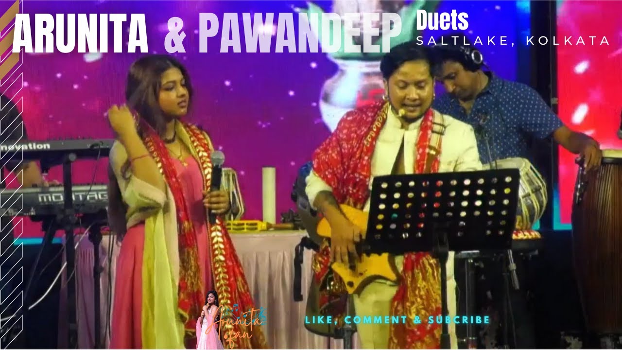 Arunita Kanjilal & Pawandeep Rajan (Duets) live in Kolkata, WB | Kolkata Saltlake Maitri Sangha