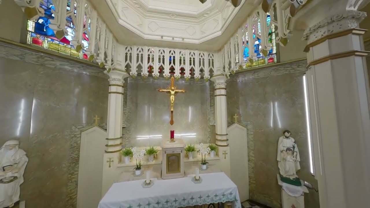 Flying an FPV Drone inside Church