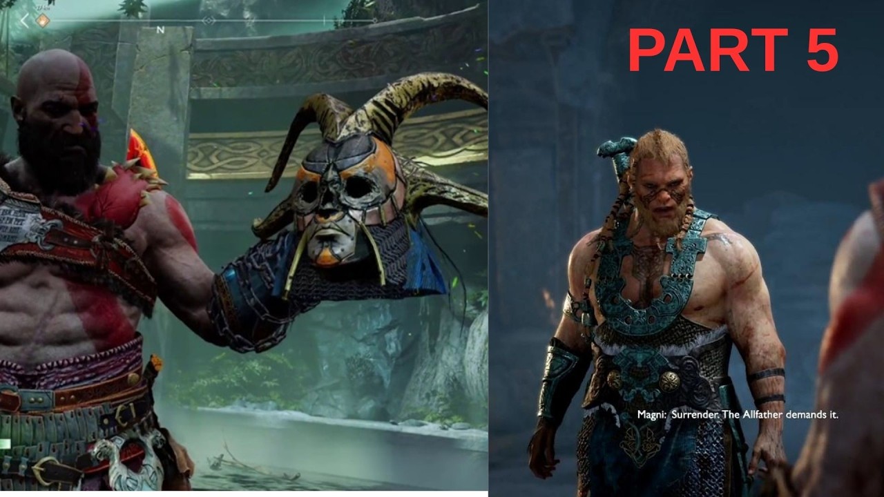 GOD OF WAR İLK VALKÜRÜ VE MAGNİ YARDIK