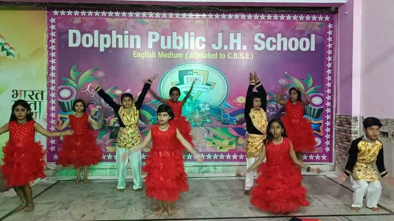 Om Shanti Om dance performance by Class-3rd Students | Annual Function 2026 | Dolphin School Agra