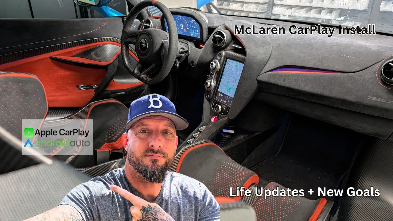 Installing Apple CarPlay in My McLaren 765LT + Life Updates and New Goals