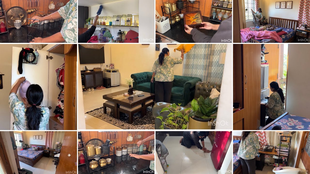 Rental Friendly Space Saving Organisation Tips✅/छोटे घर को रखें साफ और व्यवस्थित 🏠/Time Saving Tips