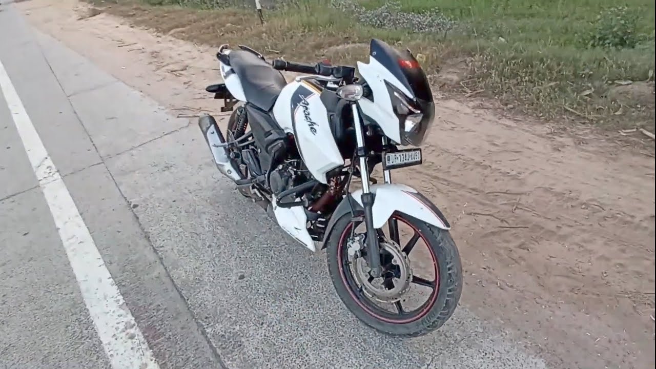 Apache rtr 160 2v, ownership review 🤔 2014 model 👍 bs3 #apache #tvs