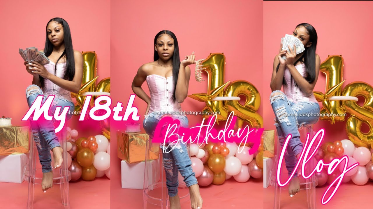MY 18th BIRTHDAY VLOG | GRWM| PHOTOSHOOT💞🦄