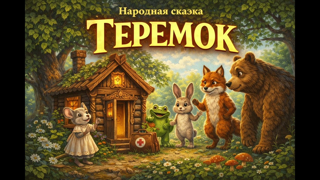 Терем-теремок | Музыкальная сказка о дружбе и смелости