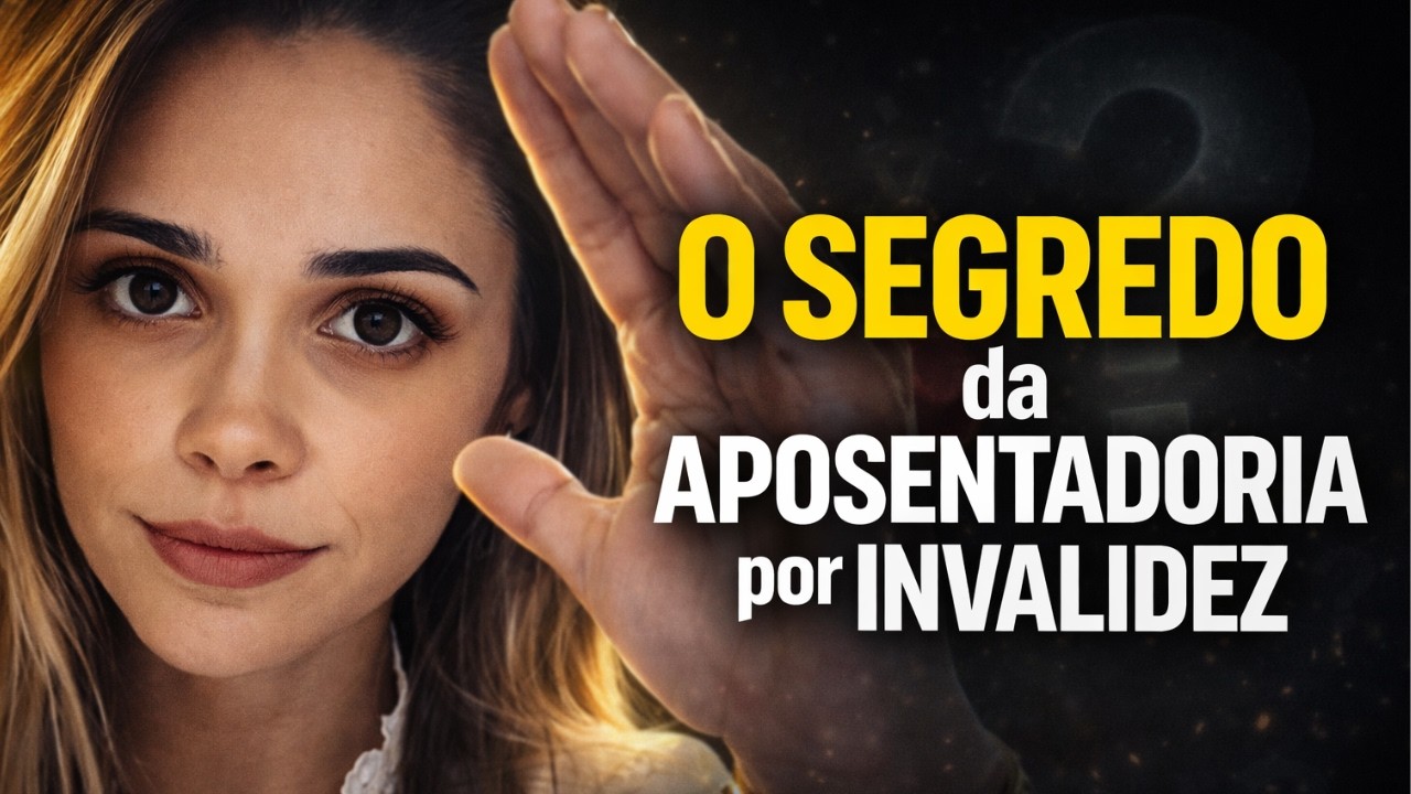 A VERDADE sobre a APOSENTADORIA por INVALIDEZ que ninguém explica