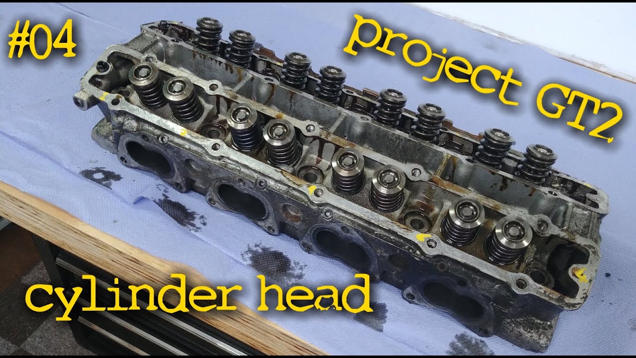 Project GT2 - Lotus Esprit engine cylinder head removal #04 (Feb-22)