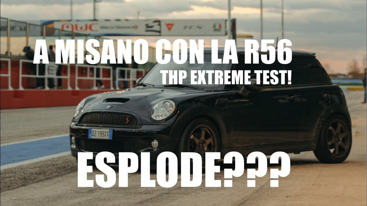 TEST mini cooper S r56 - in pista a Misano