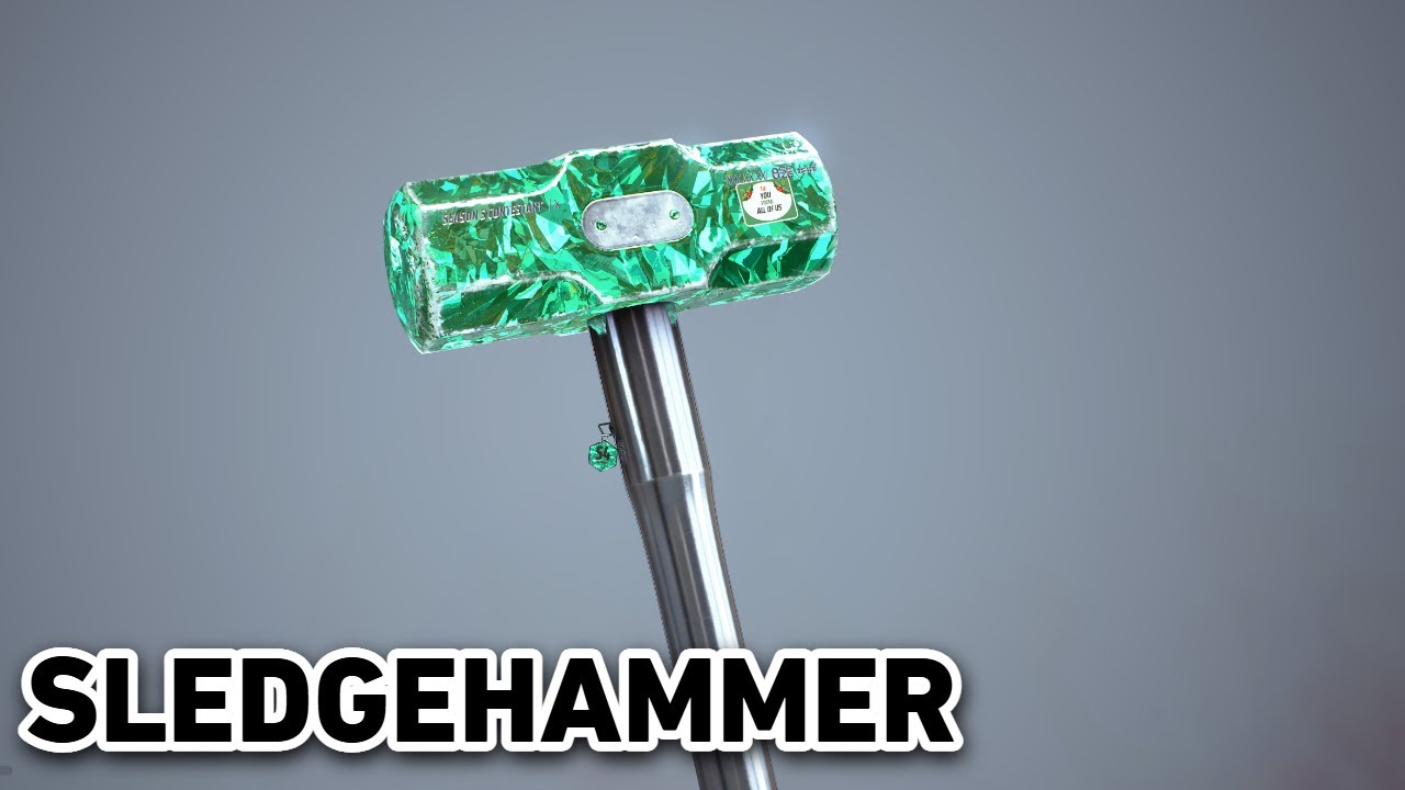 EMERALD SLEDGEHAMMER SKIN SHOWCASE - The Finals