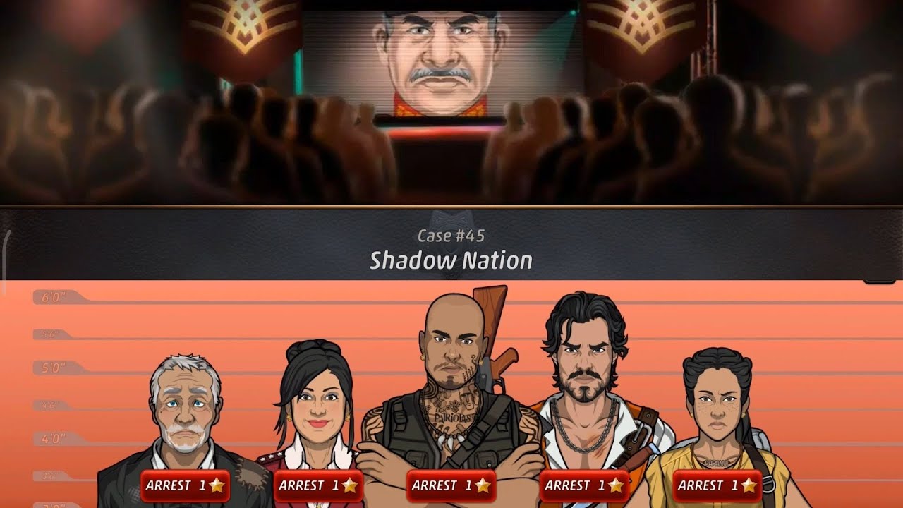Criminal Case: Save The World Case #45 - Shadow Nation || Arrest Killer (Extend Version)