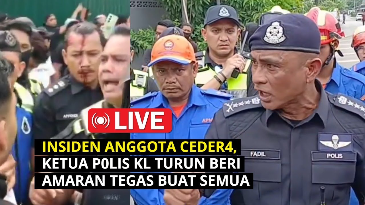 INSlDEN Anggota CEDER4, Ketua PoIis KL Turun Beri Amaran TEGAS Buat Semua