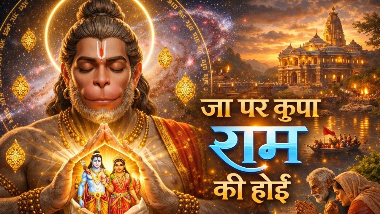 जा पर कृपा राम की होई | Ja Par Kripa Ram Ki Hoi | चौपाई रामचरित्रमानस | #sitaram Ram Bhajan 2026