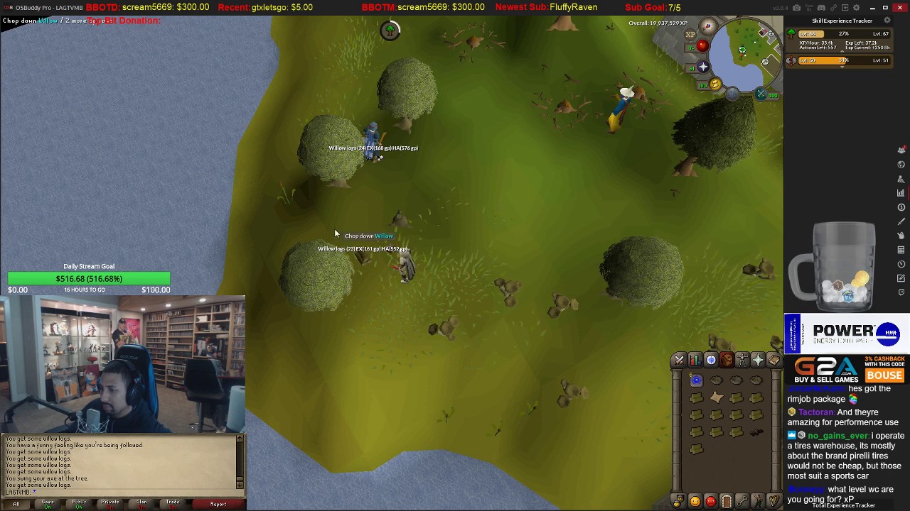 OSRS: Beaver Pet Drop 1 in 289k (I had no idea....) - MaximusBlack