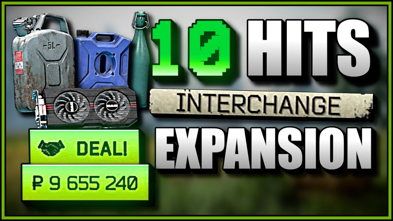 10 Hits of the New Interchange Expansion - How Profitable Is It? (Tarkov PvE)