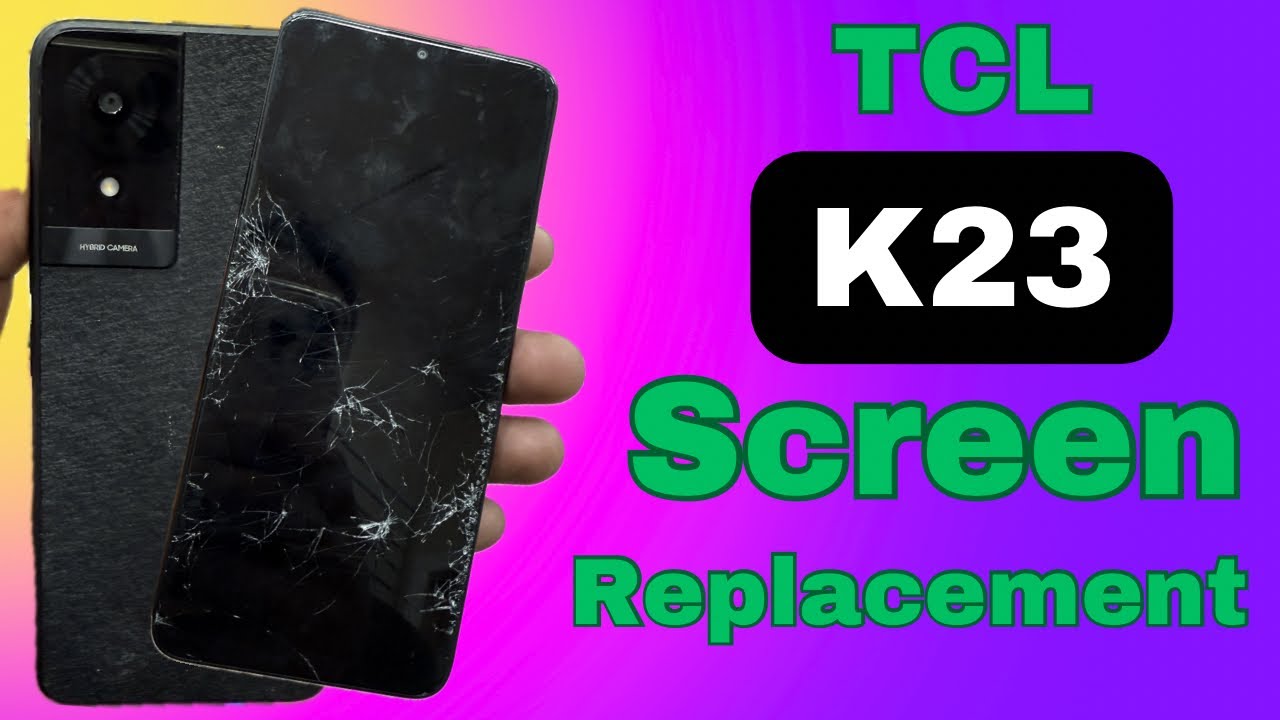 Замена экрана Tcl k23