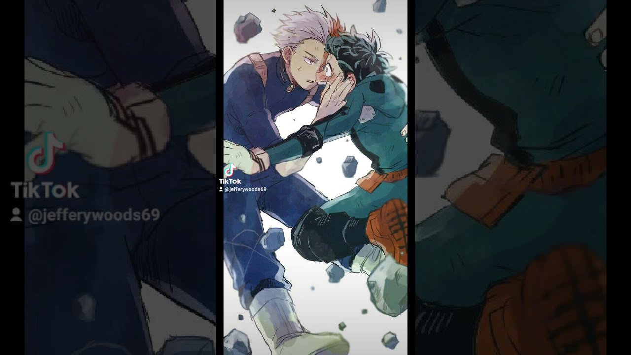 DekuXTodoroki my hero academia.