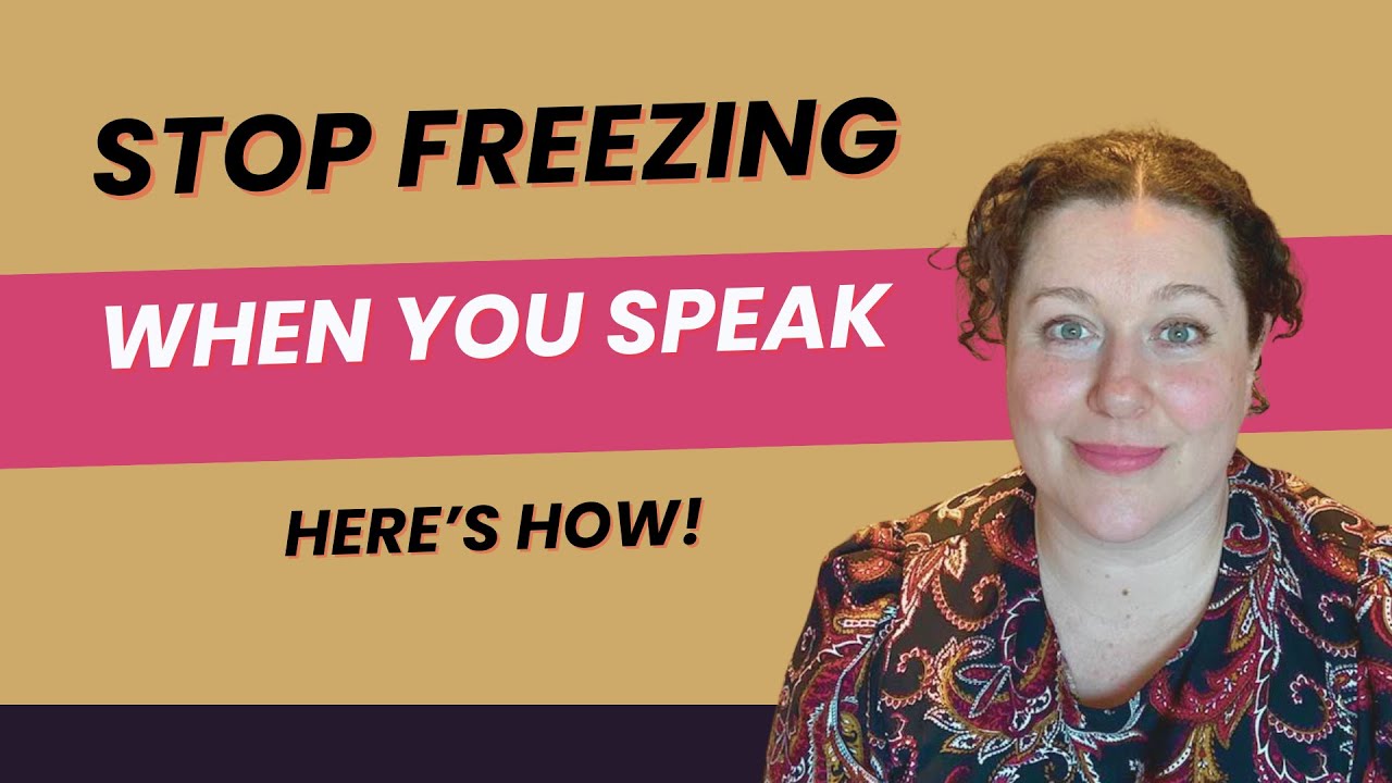 Why you freeze when speaking English (and how to fix it for good)
