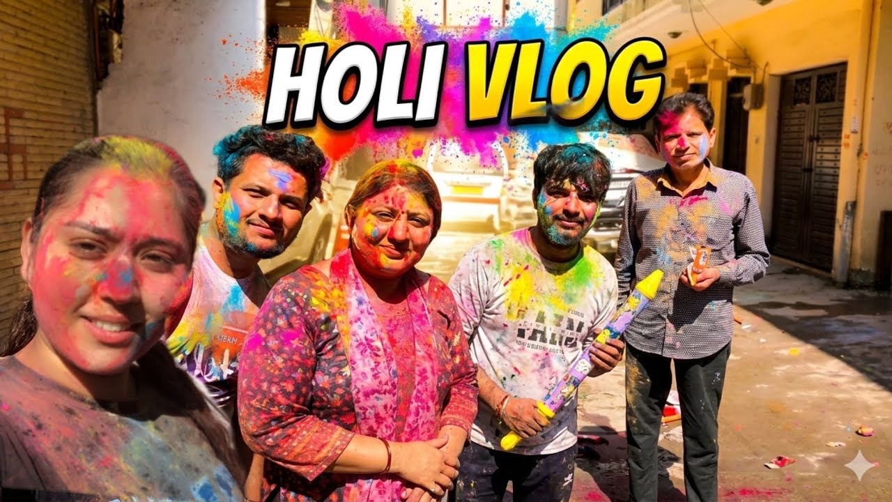  HOLI MEIN AAYA BOHOT MAZZA! 😍