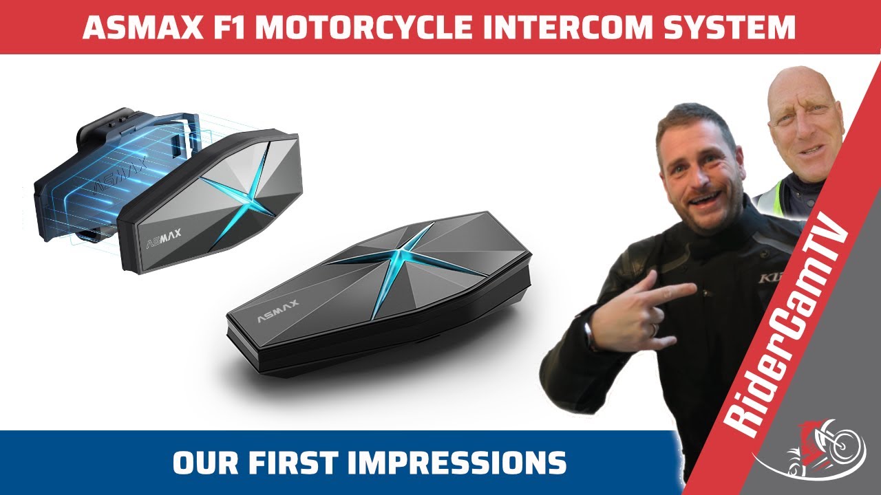 ASMAX F1 Motorcycle Communications System | First Impressions