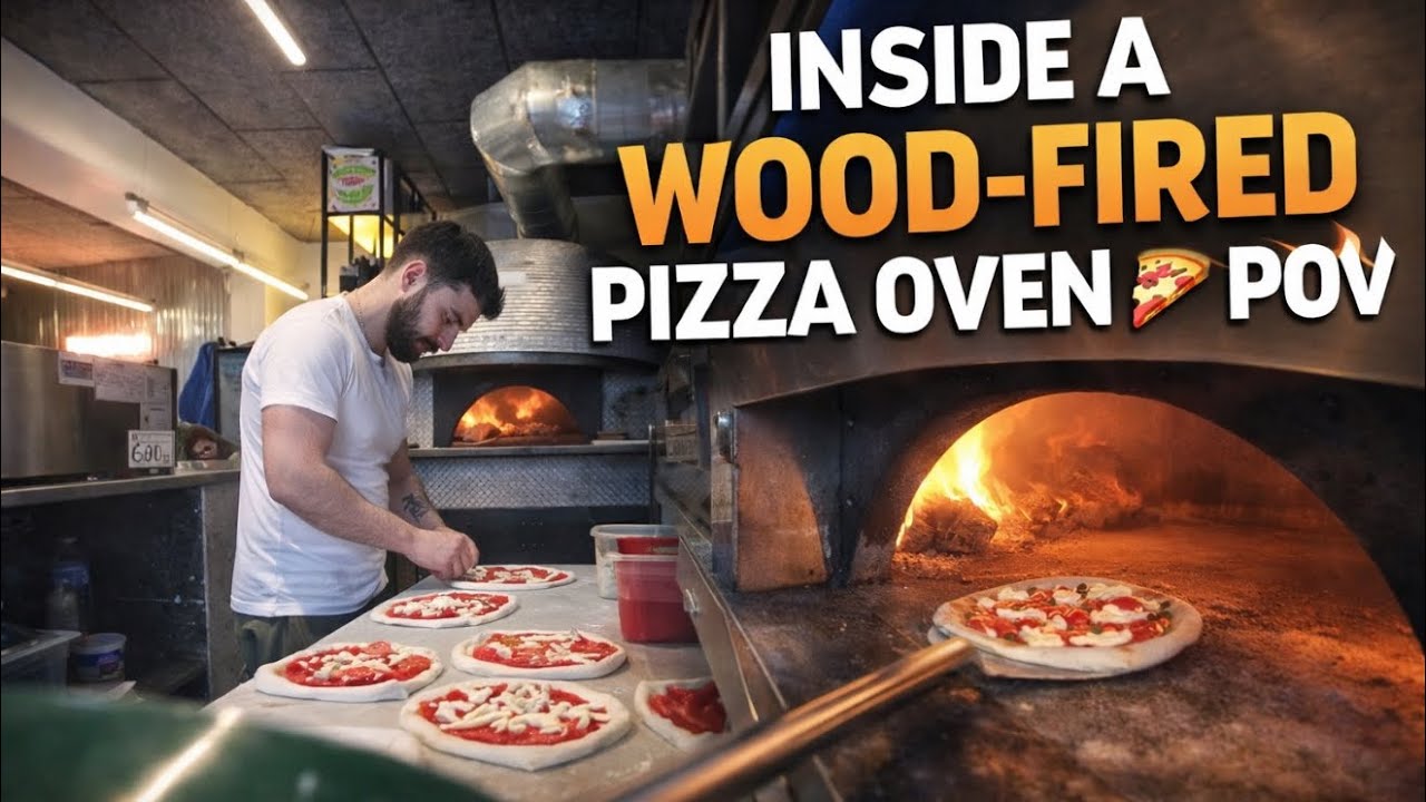 Inside a Real Pizzeria Oven 🔥 13 Minutes of Pure Service 