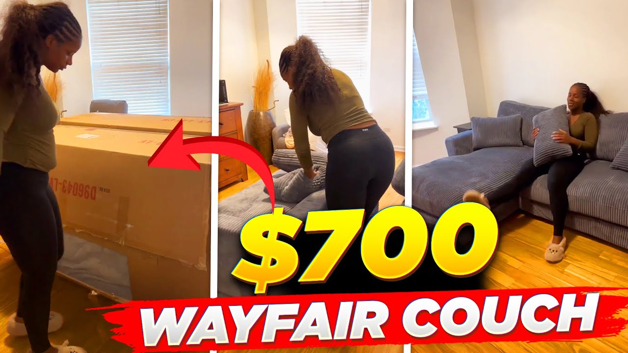 ДИВАН WAYFAIR 700 ДОЛЛАРОВ | СБОРКА ДИВАНА