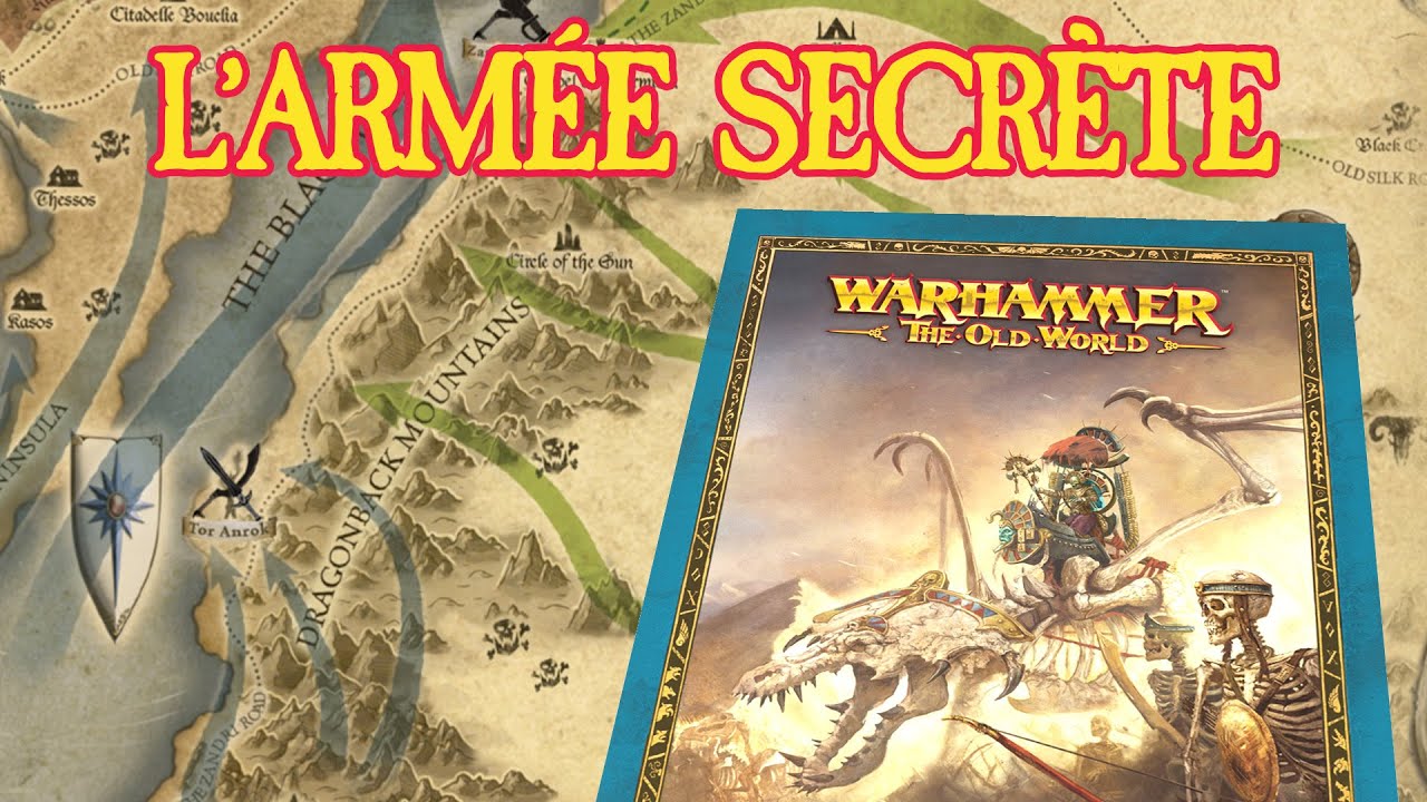 L'ARMÉE SECRÈTE DE SETTRA - Lore des Arcanes de Warhammer The Old World (Khemri) FR