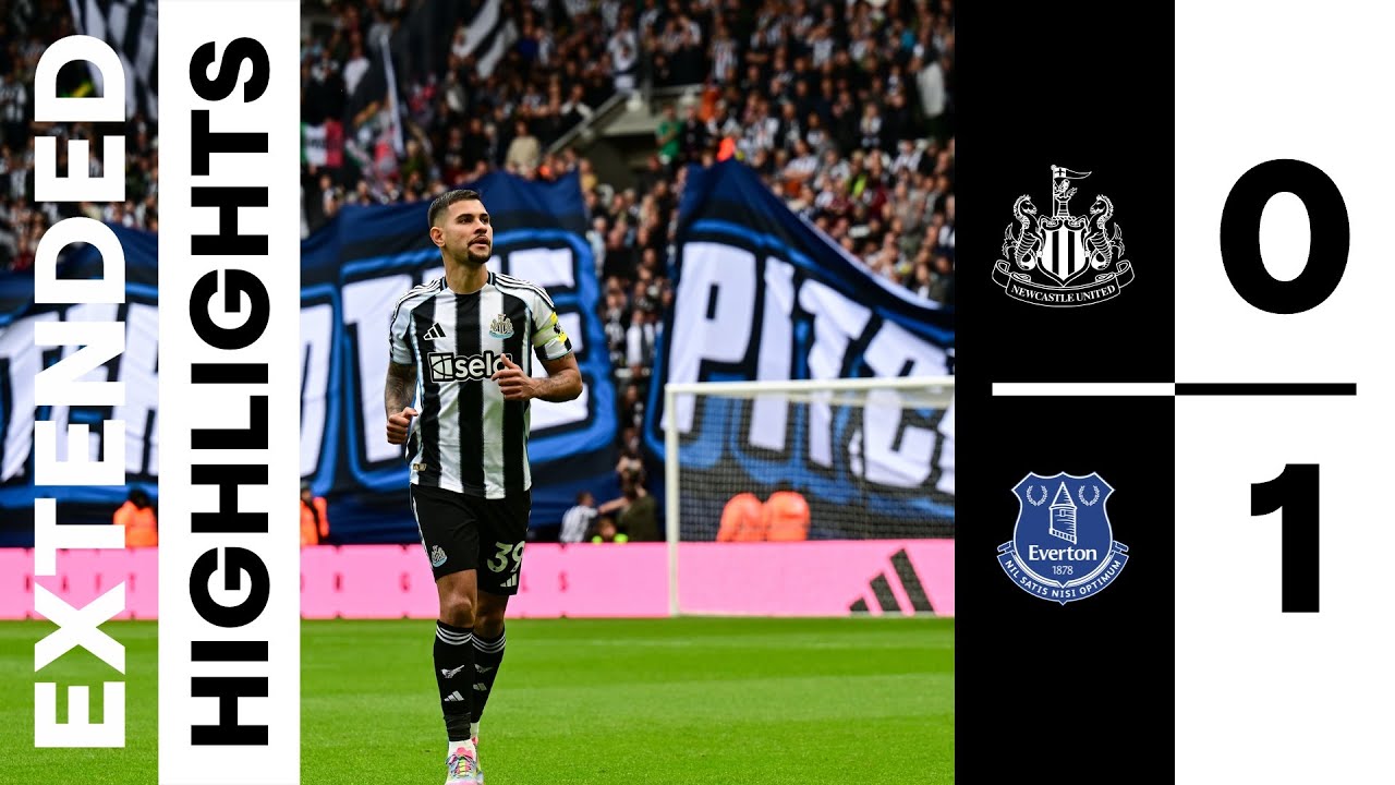 Newcastle United 0 Everton 1 | EXTENDED Premier League Highlights | Champions League Qualification!