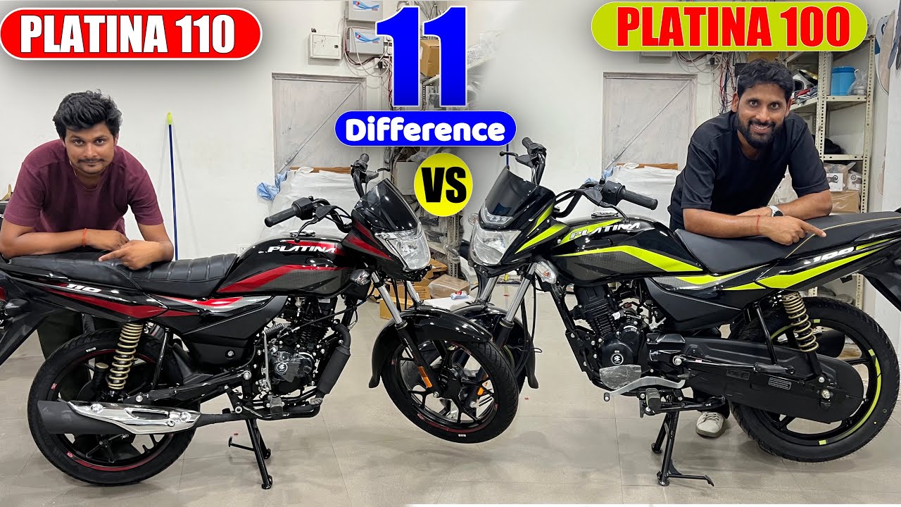 Bajaj Platina 100 FI vs Bajaj Platina 110 FI You Don't Know About 11 Difference