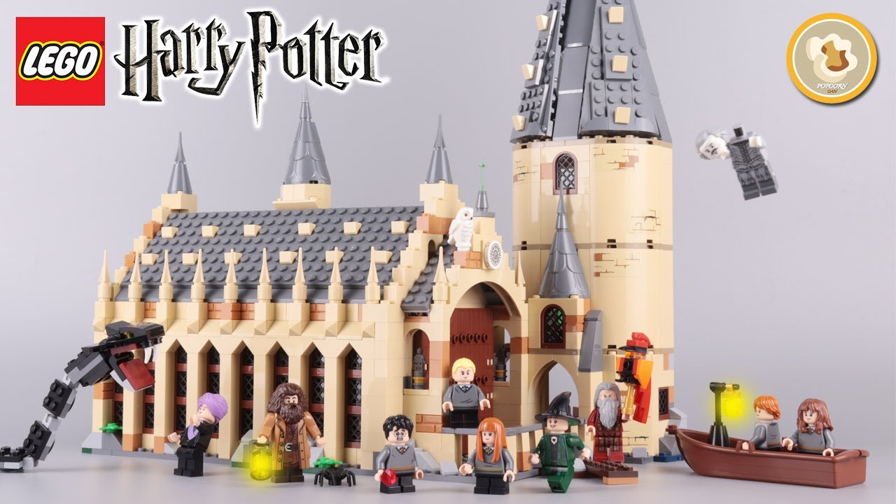 LEGO Harry Potter Hogwarts Great Hall 75954 Stop Motion Speed Build