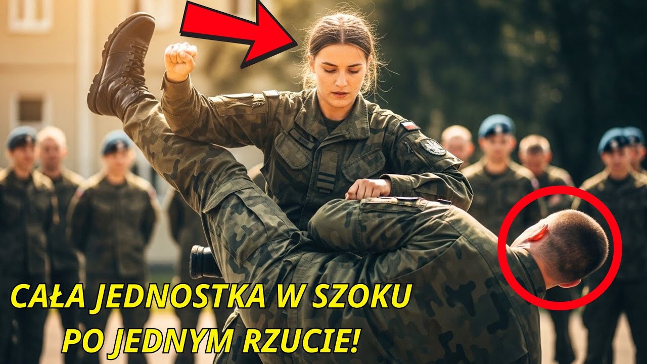 286 komandosów było świadkami, jak na nią ruszył… a ona złamała mu rękę w sekundę