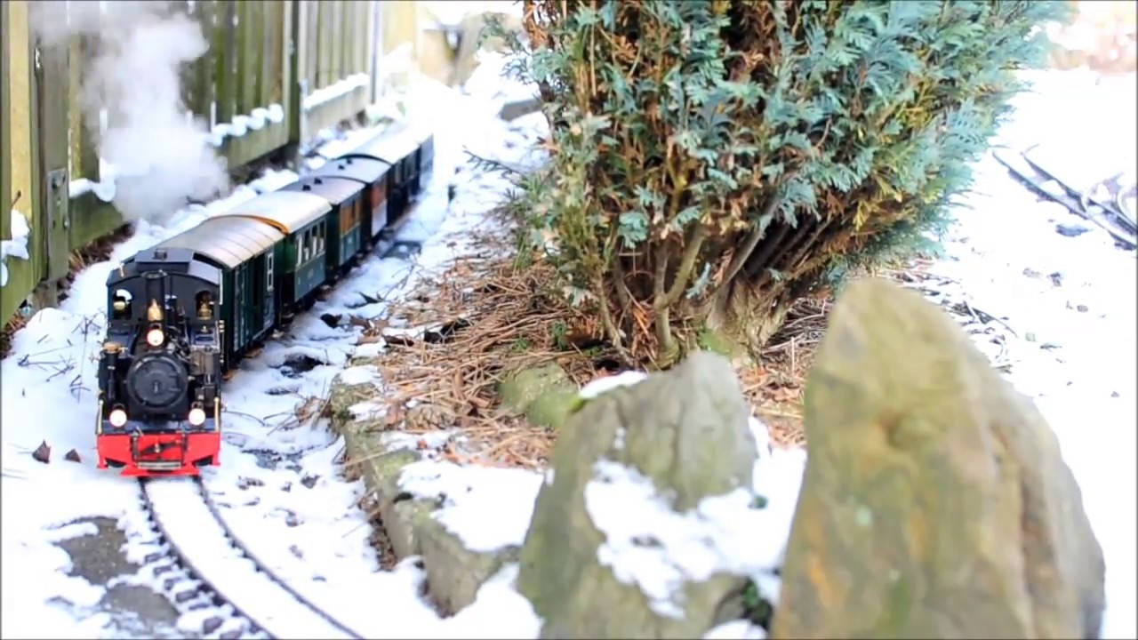 Echtdampf im Winter mit Regner 99 4701