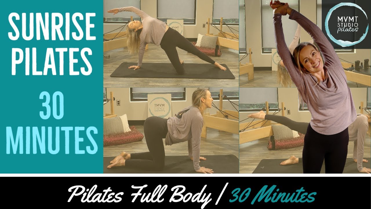 30 Minutes | Full Body Pilates | Sunrise Morning