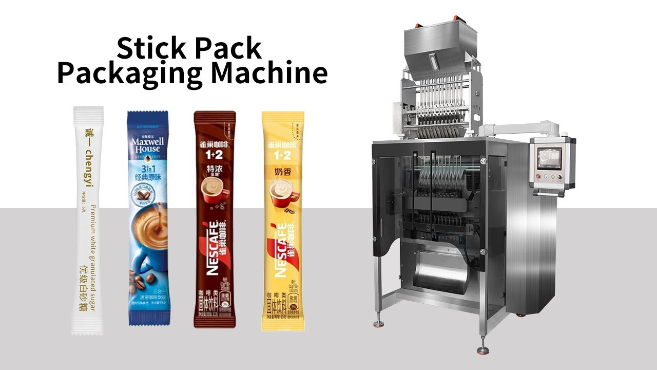 Multi-Lane Sugar coffee stick pack packaging machine