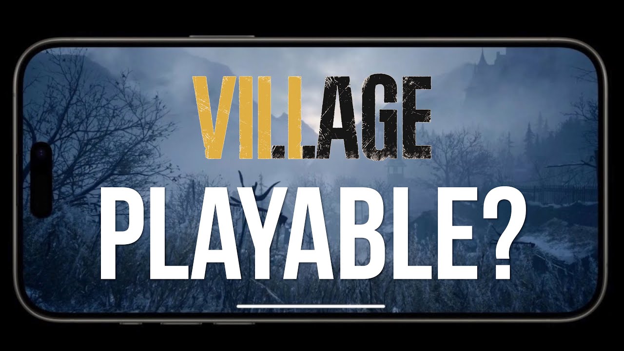 I Completed Resident Evil Village on the iPhone!