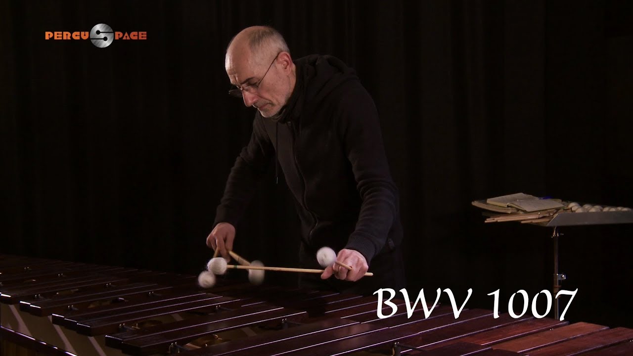 Prélude BACH - Suite pour violoncelle n°1 en sol Maj, BWV 1007 par Jean Geoffroy - Marimba
