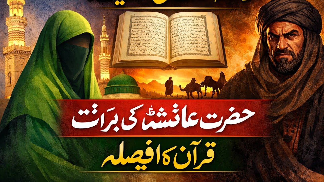 Mufti Umar Draz Official  is live!حضرت عائشہؓ کی برأت کا واقعہ | سورۃ النور کی روشنی میں