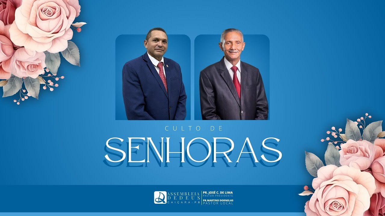 AO VIVO | CULTO DE SENHORAS | 08/02/2026