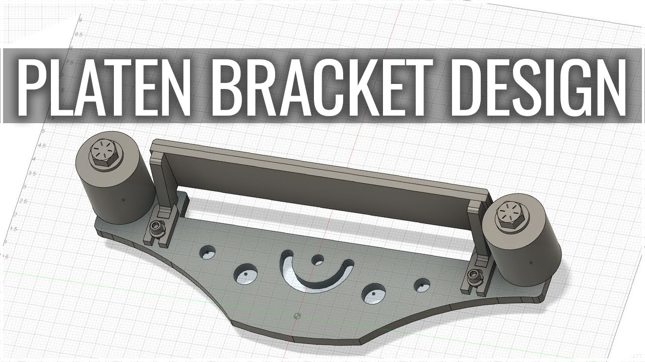 2x72 Belt Grinder Platen Bracket Design