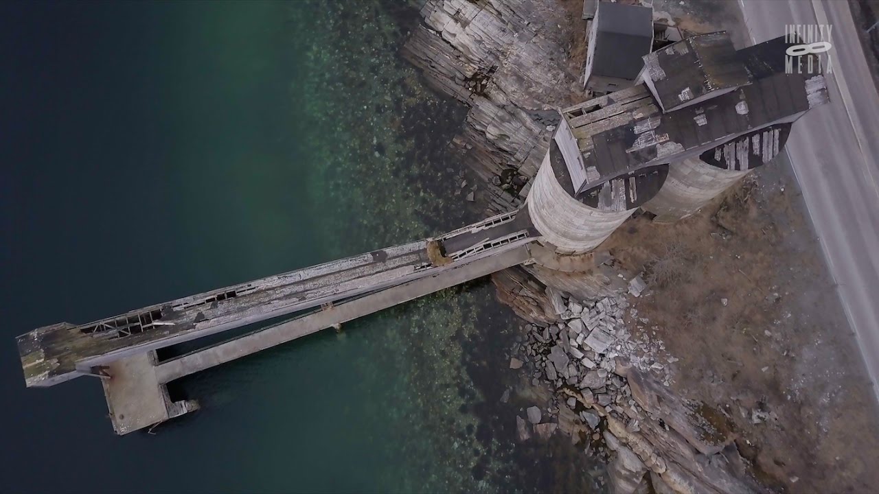 &laquo;Kvartssiloen&raquo; in Sj&oslash;vegan, Salangen, Northern Norway