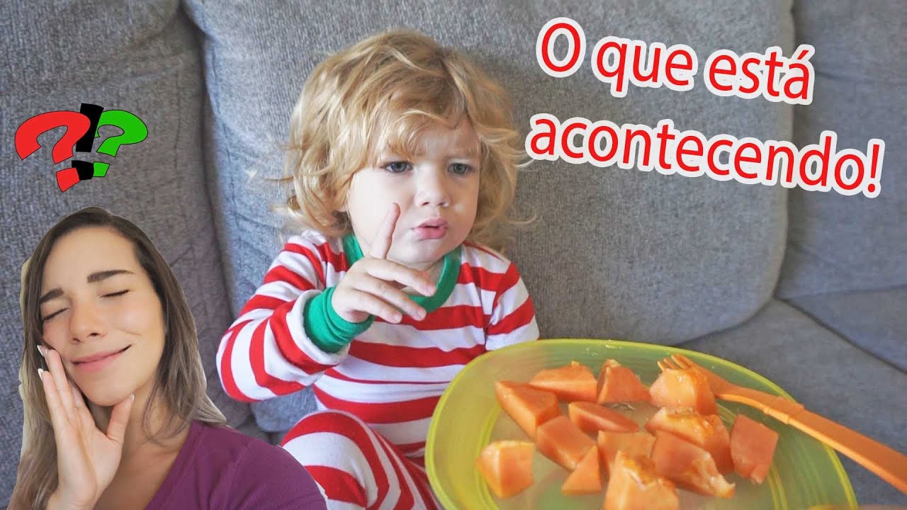 QUE ESTÁ ACONTECENDO??!! LUIZA ME DANDO TRABALHO PARA COMER... (ROTINA)