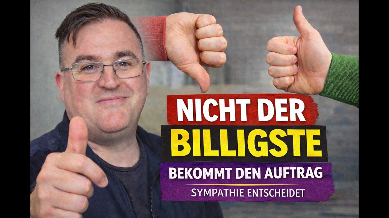 Handwerk: Sympathie entscheidet oft über den Auftrag