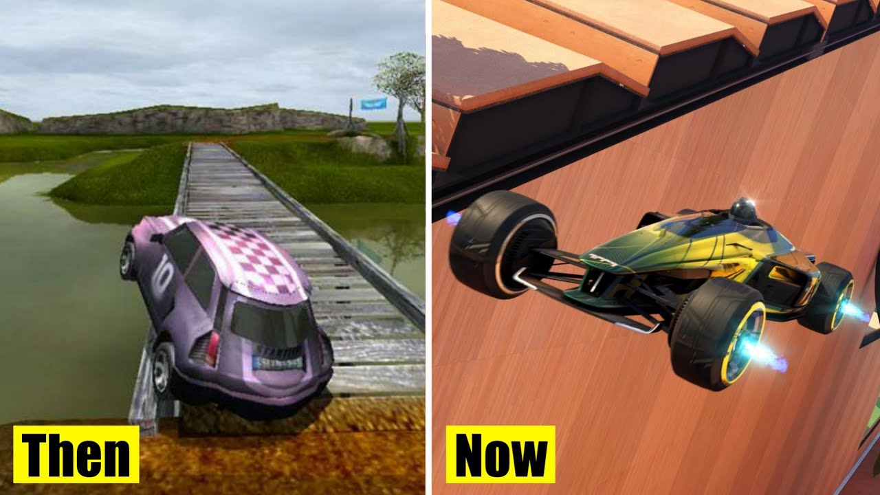 Evolution of TrackMania (2003-2020)