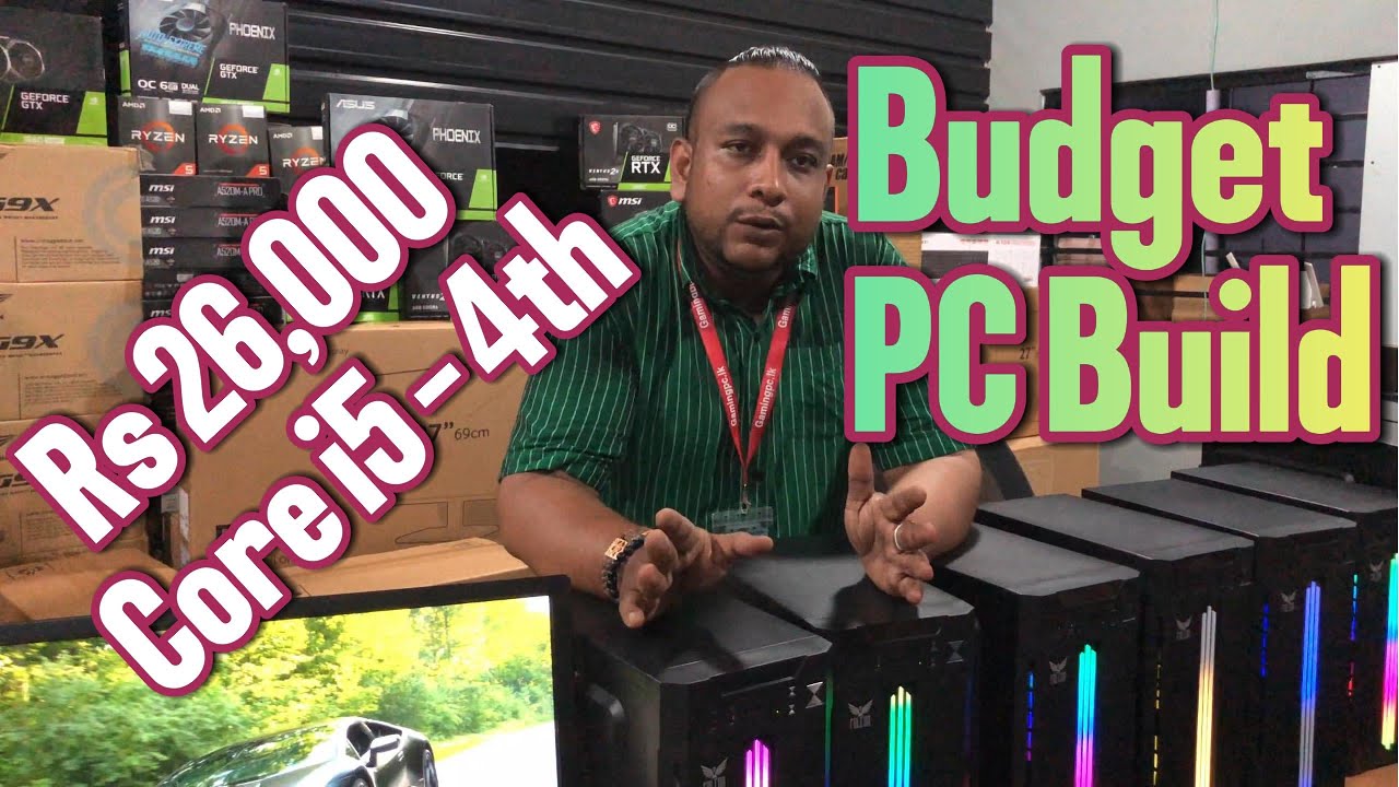 Rs 26,000 😍Core i5 4th Gen - 8GB බජට්  PC Build  - Usedcomputers.lk