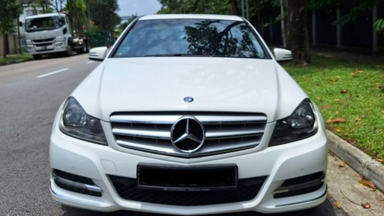 MERCEDES-BENZ C200 AVANTGARDE 2012 года. Полный обзор автомобиля. Дизайн интерьера и экстерьера [4K]