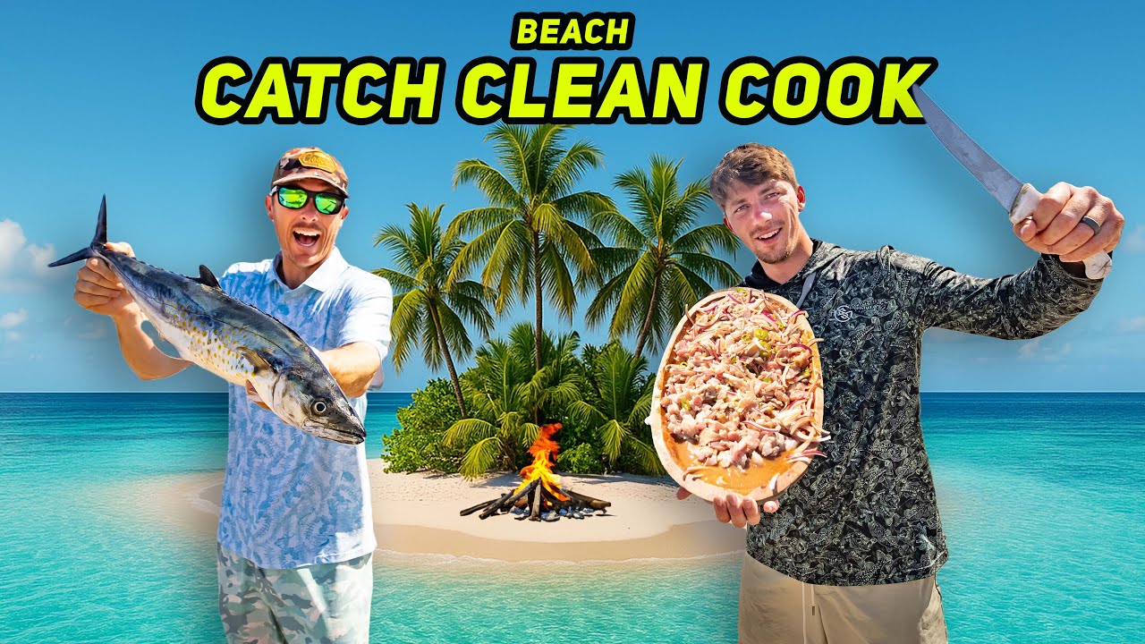 CATCH CLEAN COOK on the BEACH! (MULTI SPECIES)