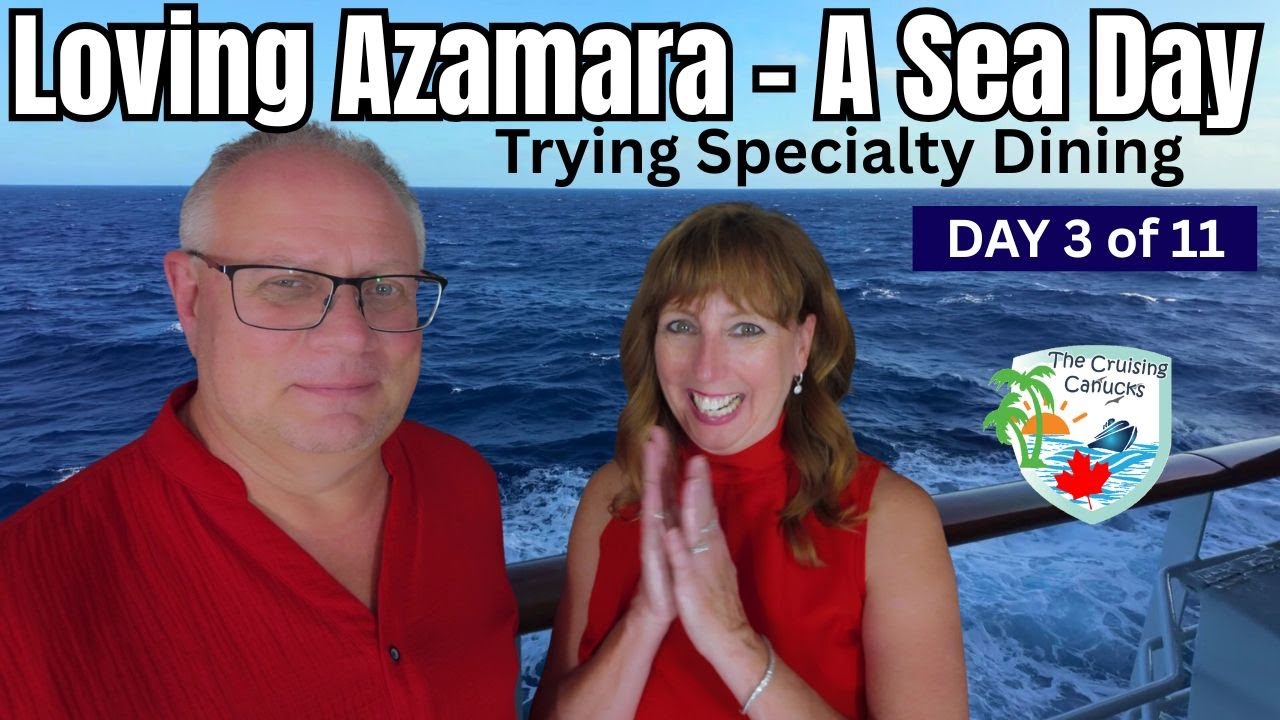 День 3. Еще один день в море и ужин в ресторане премиум-класса на борту Azamara Onward.