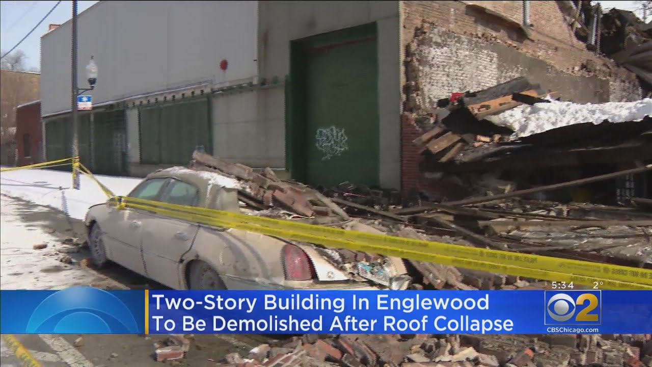 Englewood Building To Be Demolished After Roof Collapse