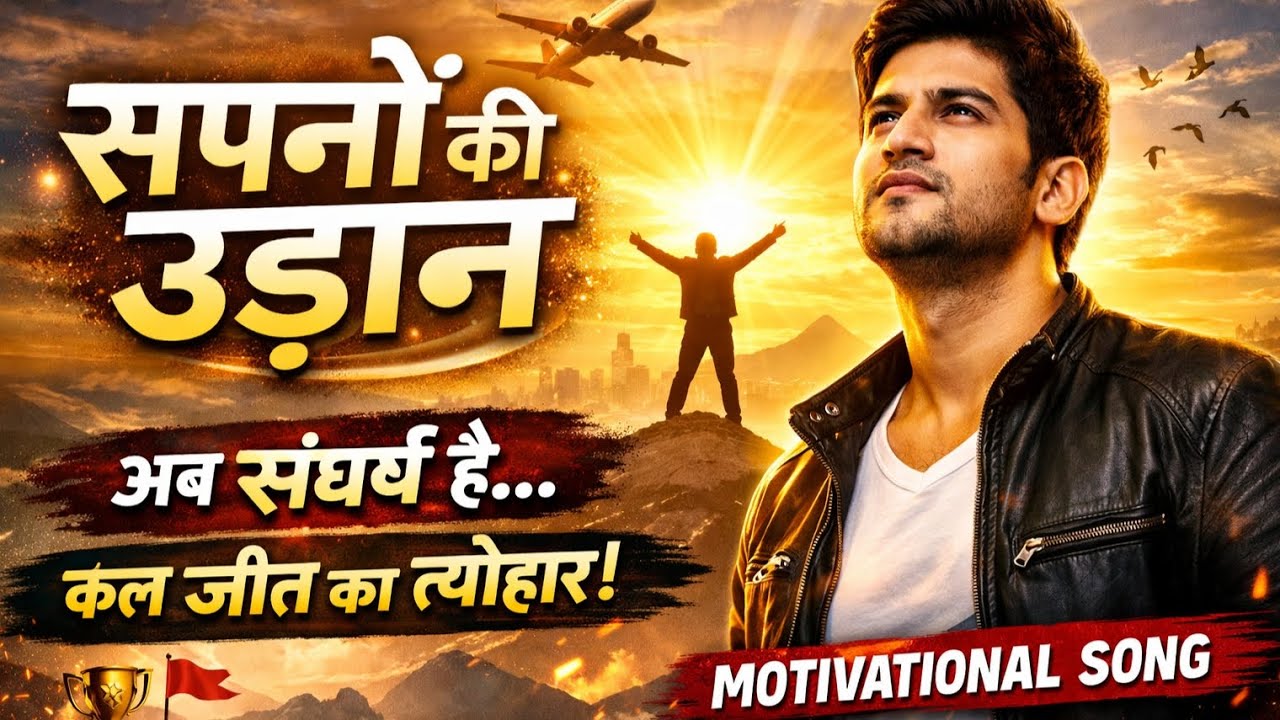 सपनों की उड़ान | Motivational Song 2026 | मेहनत करने वालों के लिए 🔥