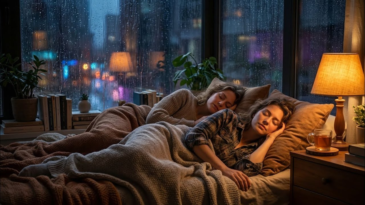 Heavy Rain Outside, Total Peace Inside 🌧️ Deep Sleep Rain Sounds#HeavyRain#RainSoundsForSleep